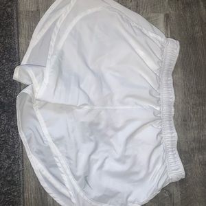 white nike shorts